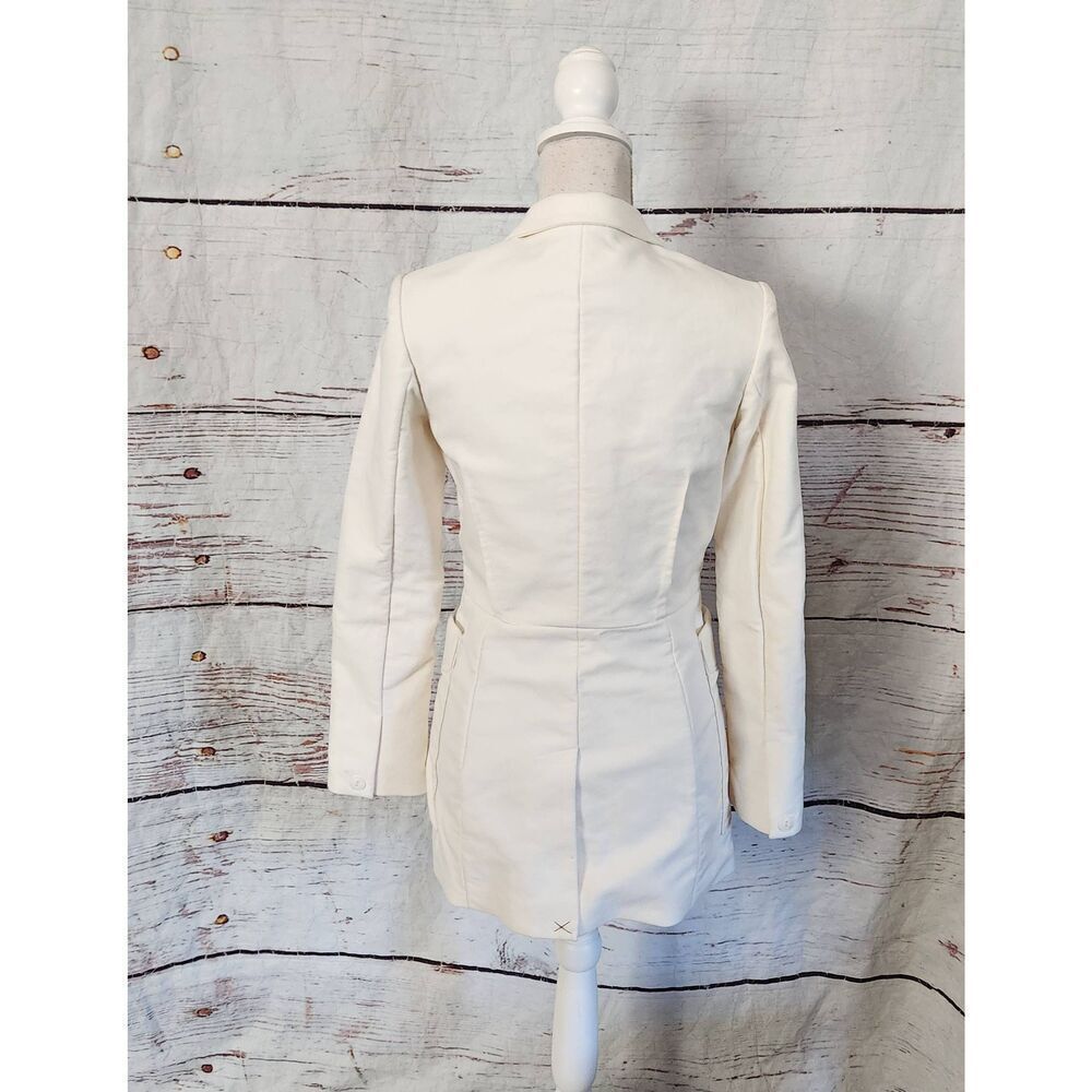 rag & bone Fleet Off White Blazer Size 0 - Picture 2 of 7